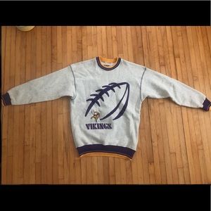 Vintage Minnesota Vikings Crewneck Sweater
